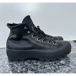 Converse Gore-Tex Chuck Taylor All Star 566155C Women’s SZ 8 Black Leather High